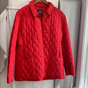 Red Steve and Barry’s fall jacket